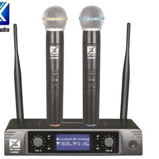 זוג מיקרופונים אלחוטיים TRX Audio U-5296