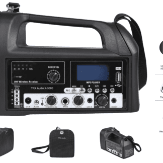 בידורית ניידת TRX Audio X-3000 (מיקרופון)
